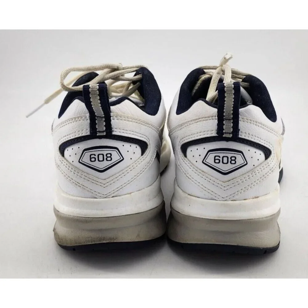 New Balance Mens‎ 608 V5 MX608WN5 White Casual Shoes Sneakers Size 9